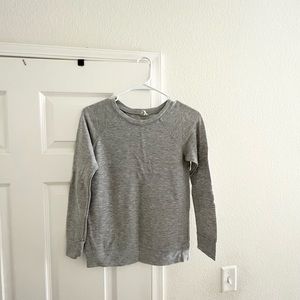 grey sweater